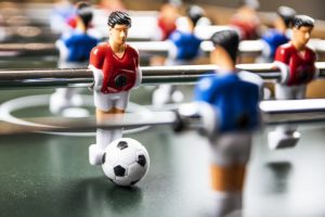 Foosball Table. Culture Fit, Diversity, Equity, Inclusion.