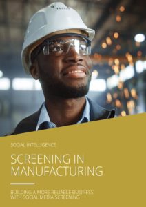 Screening in Manufacturing Cover