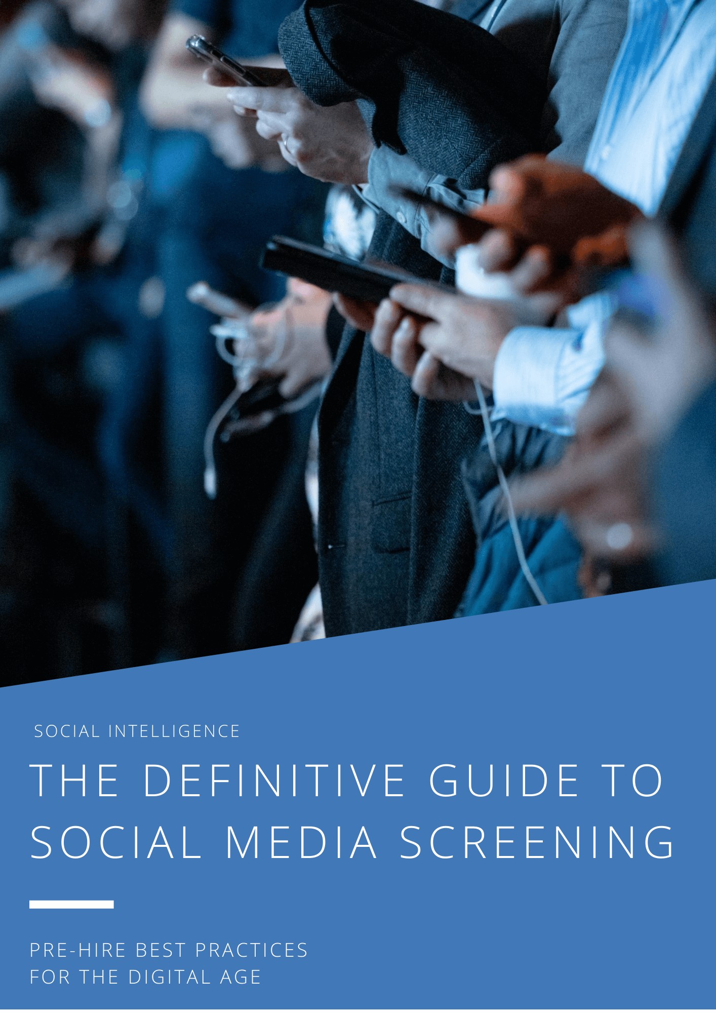 The Definitive Guide, Social Media Screening Cover